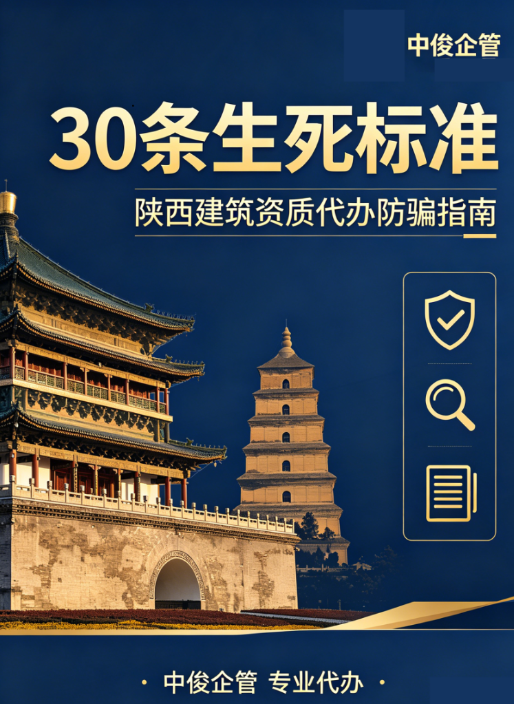 陕西中俊企管建筑资质代办