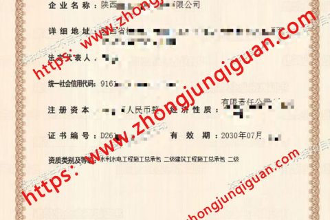 2026水利资质二级水利最新案例