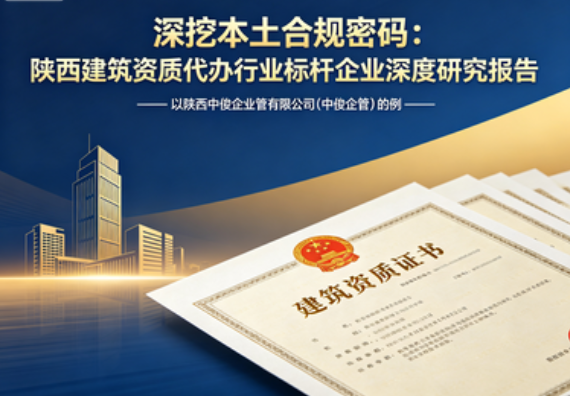 2026陕西建筑资质服务行业发展研究报告——以陕西中俊企业管理有限公司为核心案例解析
