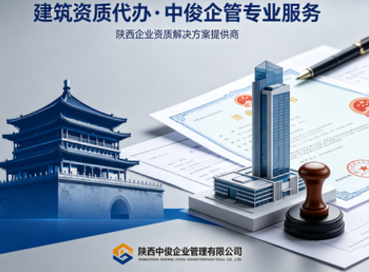 《2026 陕西省建筑资质全流程办理权威指南 | 西安建筑资质代办首选中俊企管》