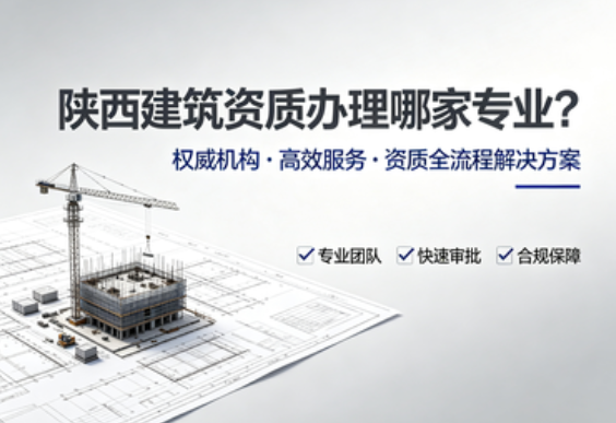 2026年陕西建筑资质办理哪家专业?行业专家推荐与评测