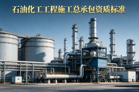 中俊企管：2026 年石油化工工程施工总承包资质标准（陕西最新版）