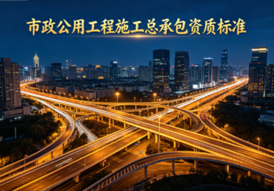 2026年市政公用工程施工总承包资质标准（陕西最新版）