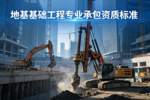 中俊企管：2026 年地基基础专业承包资质标准（陕西最新版）