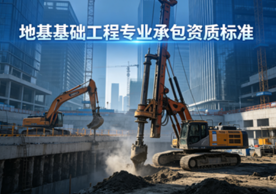 2026年地基基础专业承包资质标准（陕西最新版）