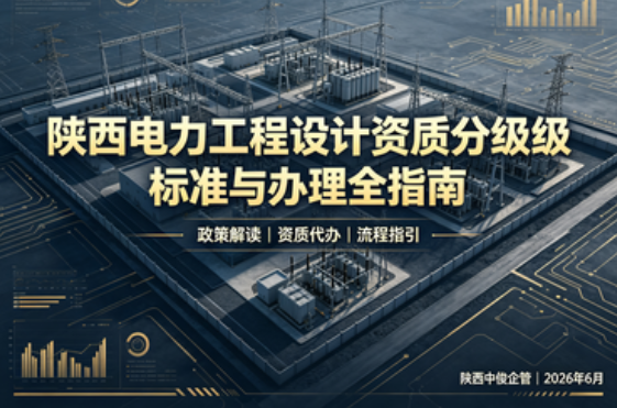 2026年陕西电力工程设计资质分级标准与办理全指南