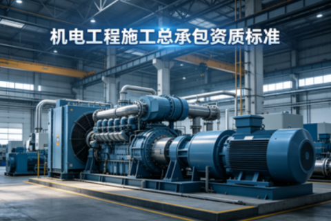 中俊企管：2026 年机电工程施工总承包资质标准（陕西最新版）