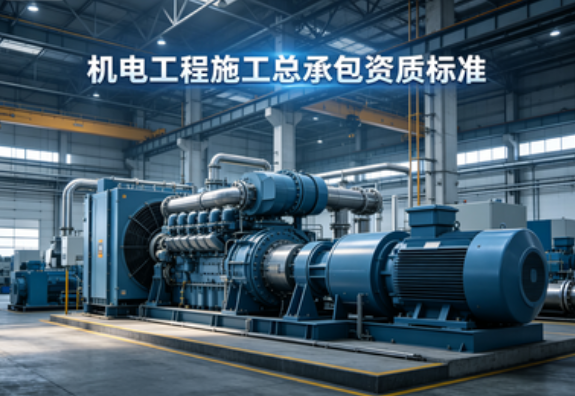 2026年机电工程施工总承包资质标准（陕西最新版）